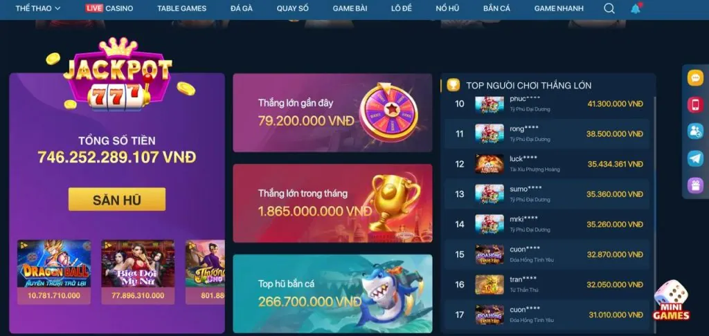 Game Nổ Hũ tại bw808